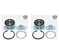 DAYCO 2x Cuscinetto Ruota Mozzo Frontale per Dacia Sandero II Logan MCV Renault