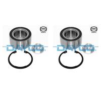 DAYCO 2x Cuscinetto Ruota Mozzo Frontale per Ford Kuga II C-Max DM2 Dxa CB7 Ceù