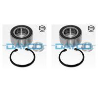 DAYCO 2x Cuscinetto Ruota Mozzo Frontale per Peugeot 207 Cc 208 Citroën C3 II WD