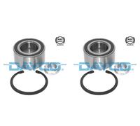 DAYCO 2x Cuscinetto Ruota Mozzo Frontale per Peugeot Expert Box Traveller Opel