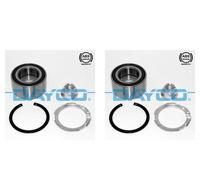 DAYCO 2x Cuscinetto Ruota Mozzo Frontale per Renault Ca Scénic II Dacia Dokker