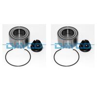 DAYCO 2x Cuscinetto Ruota Mozzo Frontale per Renault Clio II Twingo I Dacia