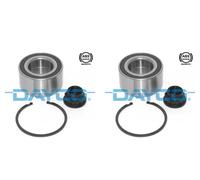 DAYCO 2x Cuscinetto Ruota Mozzo Frontale per Toyota Yaris Iq Daihatsu Sciarada