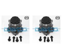 DAYCO 2x Cuscinetto Ruota Mozzo Posteriore per Nissan Qashqai II Renault J11