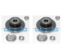 DAYCO 2x Cuscinetto Ruota Mozzo Posteriore per Peugeot 206 Cc Citroën C3 I C2 2D