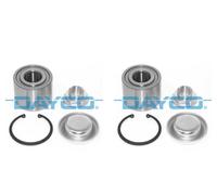 DAYCO 2x Cuscinetto Ruota Mozzo Posteriore per Peugeot 307 Citroën C4 I 3A C 3E