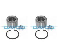 DAYCO 2X Mozzo Ruota Kit Cuscinetti Anteriore Per Opel Agila (A) Suzuki Wagon R+