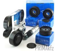 Dayco 6PK2504 Poly-V + SKF Chiave Inglese Set Rulli per Audi VW 2.7 3.0 Tdi