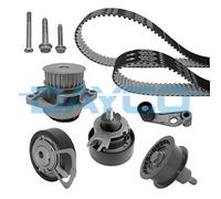 DAYCO KTBWP3590 Pompa acqua + Kit cinghie dentate per SEAT,SKODA,VW