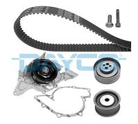 DAYCO KTBWP4770 Pompa acqua + Kit cinghie dentate per AUDI