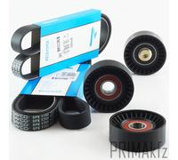 Dayco Set Cinghia Scanalata Galoppino per BMW E46 316i 318i Generatore + Clima