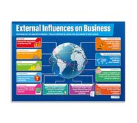 Daydream Education Influenze esterne sul business | Poster aziendali | Carta lucida misura 850 mm x 594 mm (A1) | Poster di Business Class | Grafici didattici