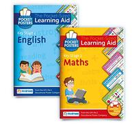 Daydream Education KS2 Maths & English Study Pack | Poster tascabili: le guide di revisione tascabili | Specifiche KS2 | Edizioni digitali gratuite con oltre 1.600 domande di valutazione!