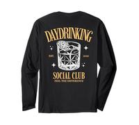 Daydrinking Social Club | Day Drinking Cocktail Malle Schiena Maglia a Manica