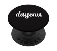 Dayenu Abbastanza ebraico ebraico Ebraico Seder Ebraismo Hanukkah PopSockets PopGrip Adesivo