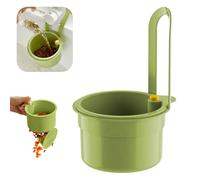 Dayinkes Colino Per Lavello, Appeso Sul Rubinetto Scolino, Con Push & Rimovibile Fast Drain Mesh, Per Rifiuti Alimentari & Lavaggio Verdura