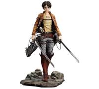 DAYIYUE Eren Yeager - Statua da 26 cm, personaggio anime Eren Jaeger Scout Regiment in piedi postura omnidirezionale con ingranaggi di mobilità modellini in PVC per raccogliere e regalare