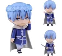 DAYIYUE Himmel Action Figure Statue Frieren Anime Beyond Journey's End Giunti mobili con accessori Viso e parti sostituibili 10 cm Figure in PVC Modello per esposizione e regalo (Himmel)