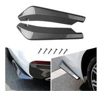 DAYKET 2 Pezzi Diffusore per Paraurti Posteriore per Auto per VW Golf 7 MK7 VII 7.5 R-Line, Spoiler per Angolo di Avvolgimento con 6 Bulloni,B/Carbon Fiber