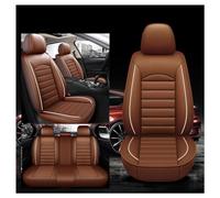 DAYKET Coprisedili per Auto in Pelle per Mini Countryman R60 2010-2016, Impermeabile Set Fodere Anteriori e Posteriori Copri Sedili Auto Set Coprisedili,D/Coffee