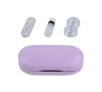 DAYLIGHE Contatti Lenes Box Set PU Componente Lens Box con Contatti Multifunzione Specchiato Custodia per Lenti Occhi Holder Donne Ragazze, B