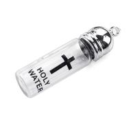 DAYLIGHE Contenitore cattolico della bottiglia di acqua santa di vetro trasparente per il trasporto e l'esposizione facili nel contenitore di vetro dello spazio sacro