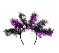 DAYLIGHE Fascia per capelli con zucca di Halloween, giorno della morte, accessorio per la pulizia dei tubi, accessorio per costume cosplay per adulti