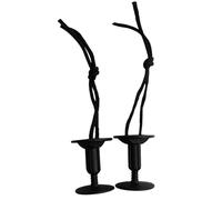 DAYLIGHE Spina per guinzaglio per tavola da surf e corda per gambe con corda con slot staccabili guinzaglio per tavola da surf