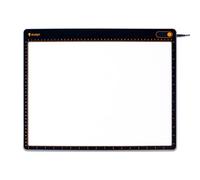 Daylight Tabla XL A3 Professional Lightpad - Tavola da tracciamento a LED in alluminio ultra sottile con dimmer a 3 fasi e 6.800 Lux