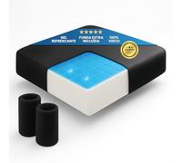 DaymandCare® | Cuscino in memory foam e gel rinfrescante PREMIUM 2 fodere incluse | Cuscini per Sedie Ergonomico | Cuscino sedia ufficio : Comfort durante i lunghi periodi di utilizzo