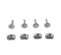 DAYnagh 4 PCS Montano Fuoco T -Nut 8 Mm/6 Mm E Viti Accessori per Navigare per Navigare nella Maggior Parte delle Tracce
