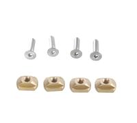 DAYnagh 4 PCS Montano Fuoco T -Nut 8 Mm/6 Mm E Viti Accessori per Navigare per Navigare nella Maggior Parte delle Tracce