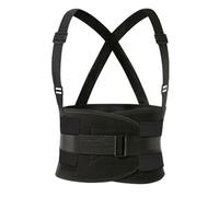 DAYnagh Cintura posteriore regolabile di uso industriale del poliestere di rinforzo della cinghia ergonomica di rinforzo traspirante per il personale del magazzino, Nero , M