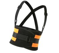 DAYnagh Cintura posteriore regolabile di uso industriale del poliestere di rinforzo della cinghia ergonomica di rinforzo traspirante per il personale del magazzino, F, L