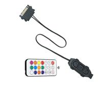 DAYnagh Controller del Colore Operativo Manuale con modalità Illuminazione Multipla Sincronizzazione Argb 5v 3pin Collegamento A Dimensioni Ridotte del Colore PC unità Controllo Manuale