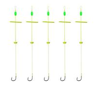 DAYnagh da Pesca in Acciaio Carbonio Anti-intoppo Impianti Fondo per Trappola per Carpa Alimentatore Acqua Lago Fiume Facile Installazione Esplosioni Leggere da Pesca