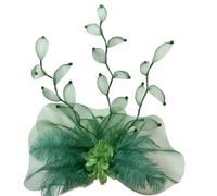 DAYnagh Fascinator - Copricapo elegante per feste e tè, alla moda, per l'industria dello spettacolo