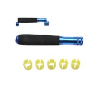 DAYnagh L'alluminio comodo di Pali dell'attrezzatura della maniglia del cambiamento della canna da pesca afferra resistente all'usura