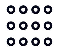 DAYnagh L'ammortizzatore per Racchette in Silicone qualità Ottimizza L'assorbimento degli Impatti della Palla per Gioco Competitivo Protegge Braccio E Assorbe Le Vibrazioni del Tennis.