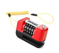 DAYnagh Lucchetti Sicurezza Con Combinazione A 4 Cifre Per Freno A Disco Portatile Accessori Da Ciclismo All'aperto Lucchetto A Combinazione Ruote Bici Resistente