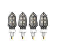 DAYOTIE Compatibile con C400GT per C400X per C600 per C600 Sport Moto Indicatore di Direzione Luce 12V Anteriore Posteriore Lampada Indicatori Luci Lampada Ambra Indicatori motocicli(4pcs)