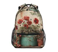 Daypack Barn Farm Retro Zainetto Per Campeggio | Backpack leggero Zaino Resistente Zaino da scuola Per campeggio escursioni Computer