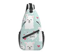 Daypack Sling Bag Psychedelic Sea Turtle Chest Shoulder Zaino Elegante tracolla a tracolla