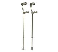 Days Extra Long Double Adjustable Crutches with Ergonomic Handle