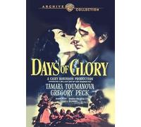 Days Of Glory (DVD) Alan Reed Gregory Peck Lowell Gilmore Maria Palmer