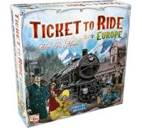 Days of Wonder , Ticket to Ride Europe Board Game , Ages 8+ , For 2 to 5 players , Average Playtime 30-60 Minutes - versione inglese
