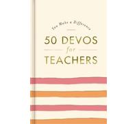 DaySpring 50 Devos for Teachers (Copertina rigida) You Make a Difference