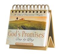 DaySpring - Calendario perpetuo da tavolo con scritta in inglese "God's Promises Day", 365 giorni di pensieri motivazionali che rallegrano la giornata