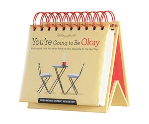 DaySpring Holley Gerth 79768 - Calendario flip con scritta "You're Going to Be Okay"