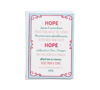 DaySpring - Hope Good Steward Christmas Cards - 18 Christmas Boxed Cards with Wh